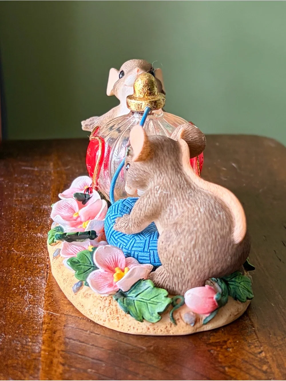Vintage Cottagecore Charming Tails Love Potion Figurine Accent
